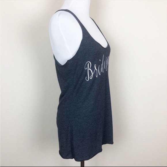 Bridesmaid Graphic Racerback Tank Top - Size Small - Picture 4 of 7